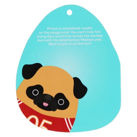 squishmallows™ prince the pug 8in series 33 - Picture 3 of 3